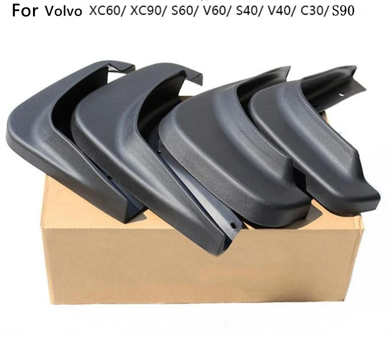 

For Volvo XC90 V90 S90 V40 XC40 S80 S60 V60 S40 C30 Mudguard Flaps Splash Guard Fender Car Styling Accessories