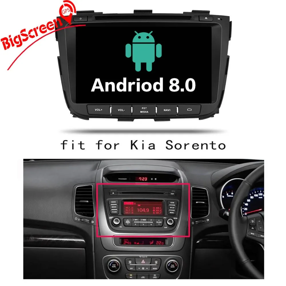 Sale Android 9.0 64G Octa Core For KIA SORENTO 2013 2014 Car DVD Multimedia player GPS Navigation Autoradio Head Unit free camera map 2