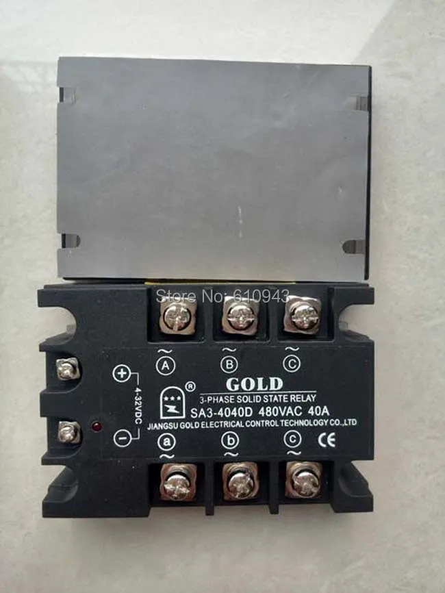 SA34040D Three phase DC to AC Solid State Relay SSR ,input voltage 4