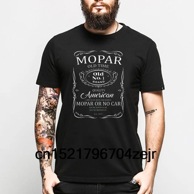 Мужская футболка моторная Спортивная стильная Mopar для уличной забавной футболки