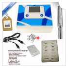 Intelligent Permanent Makeup Kit Eyebrow lip Tattoo gun pen machine power supply Practice Skin needles for CTD005 good quality