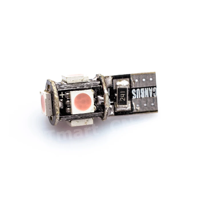 T10 501 194 168 W5W Canbus Нет ошибок 5050 LED 5 SMD Ice Blue Автомобильная боковая клиновидная