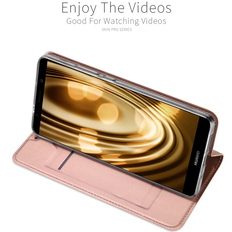 Чехол книжка с бумажником для Huawei Mate 10 Pro 20 Lite Honor 7A 10i 20i 9X Nova 3 3i чехол подставка из