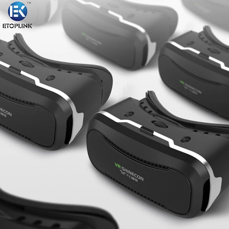 Новейший VR Shinecon II 2 2,0 шлем виртуальной реальности 3D коробка IMAX очки видео кинотеатр для 4,7-6 дюймового телефона+ Bluetooth геймпад 5,0