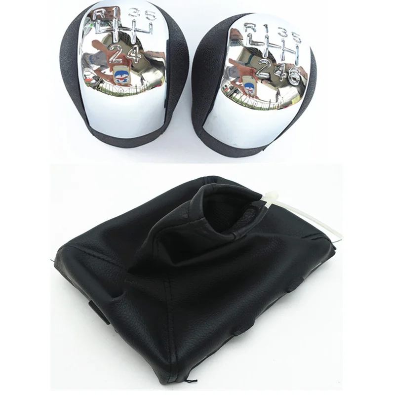 

5/6 Speed Manual Car Gear Shift Knob Gaiter Boot Cover Collar Case For Opel Vauxhall Vectra C Vectra B Corsa Astra 2002-2005