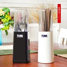 Трубка для ложки/вилки/держатель для палочек пластиковый блок бар разделительная корзинка для палочек для еды кухонные аксессуары посуда коробка