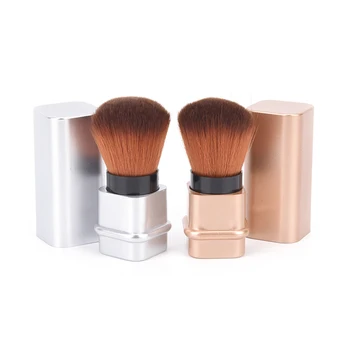 

1pc Retractable Foundation Powder Loose Powder Blush Makeup Brushes Make Up Brush 2.7X8.1cm