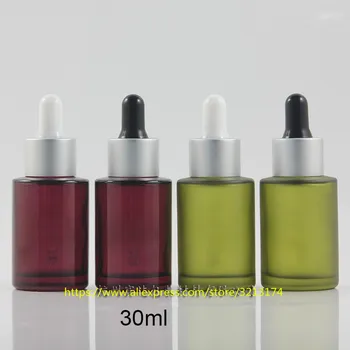 

wholesale 30ml glass bottle with dropper lid,essential oil container,Aromatherapy Liquid Pipette Refillable Bottle