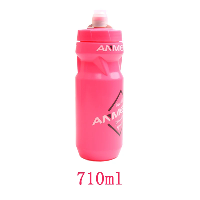 Anmeilu уровень 5 PP TPE пластиковая велосипедная бутылка для воды 610/710 мл портативная Спортивная бутылка для верховой езды высококачественный здоровый материал - Цвет: P2