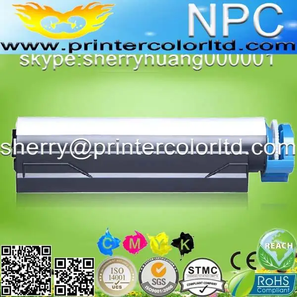 10 PACK 44574701 Black Printer Laser Toner Cartridge for Okidata Oki B411dn