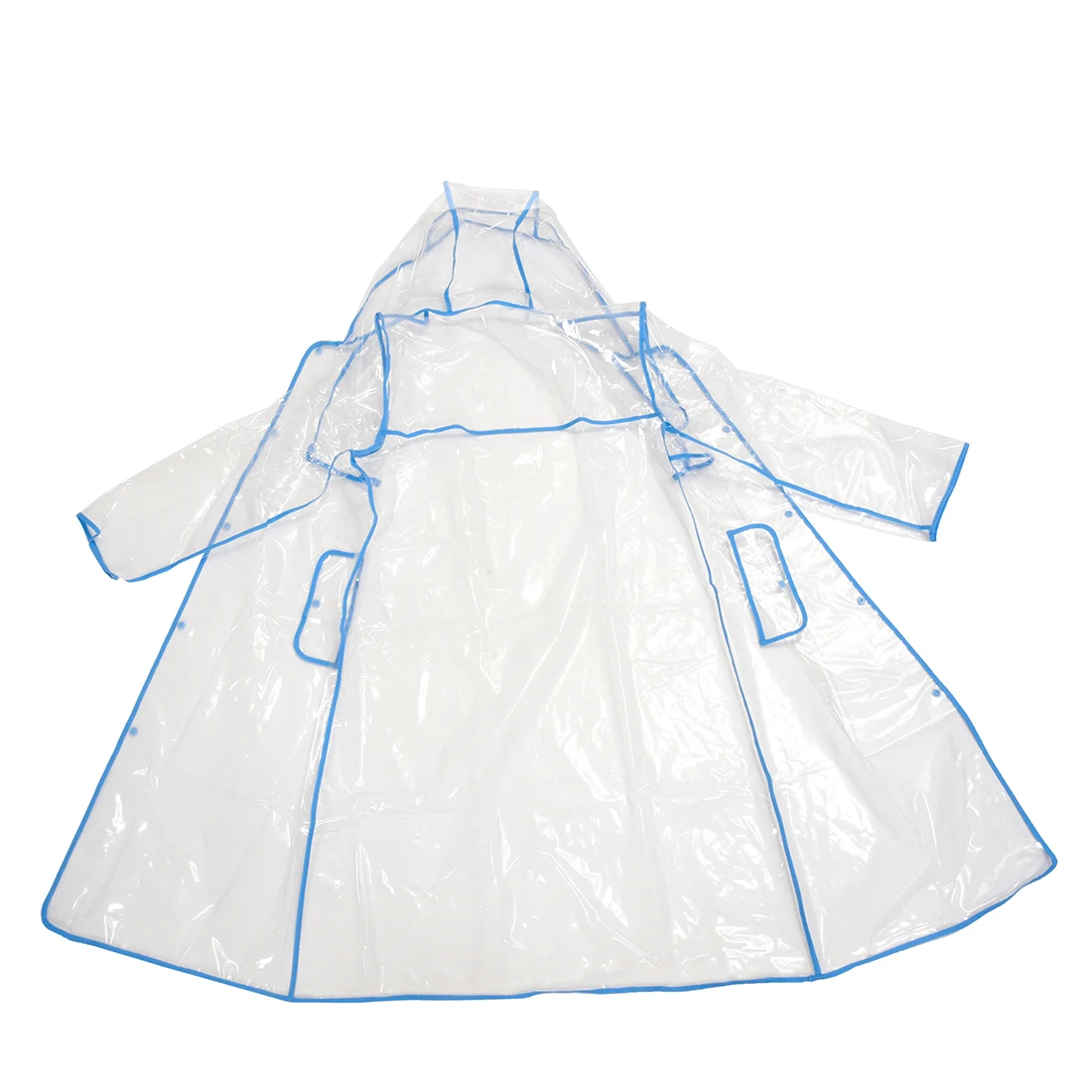 Модный женский прозрачный плащ из ЭВА, водонепроницаемый дождевик для путешествий