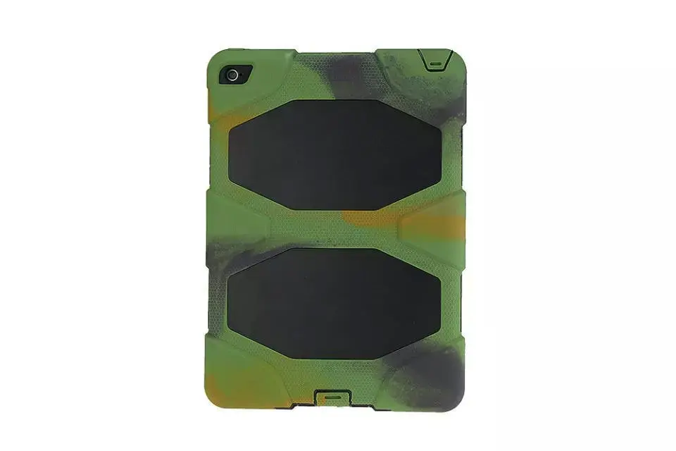 Для Apple iPad 2/3/4 ударопрочный бронированный гибридный защитный чехол Kickstand чехол с фронтальной защитной пленкой для iPad 4/3/2 - Цвет: Camo