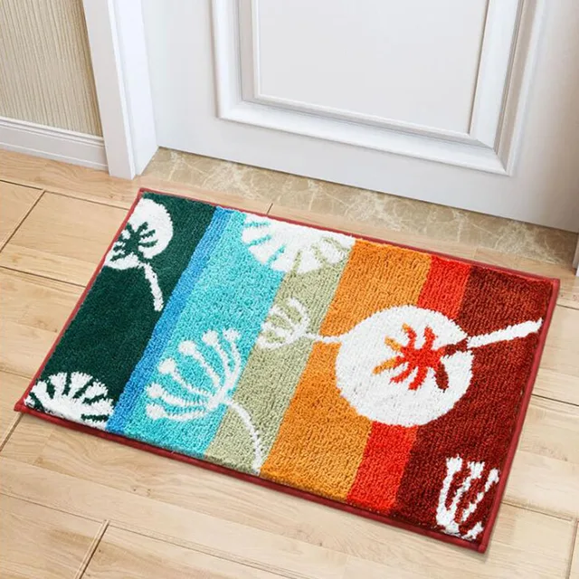 50x80cm Anti Slip Kitchen Mat Absorb Water Carpet Home 50x80cm Anti Slip Kitchen Mat Absorb Water Carpet Home Doormat Simple Style Bath