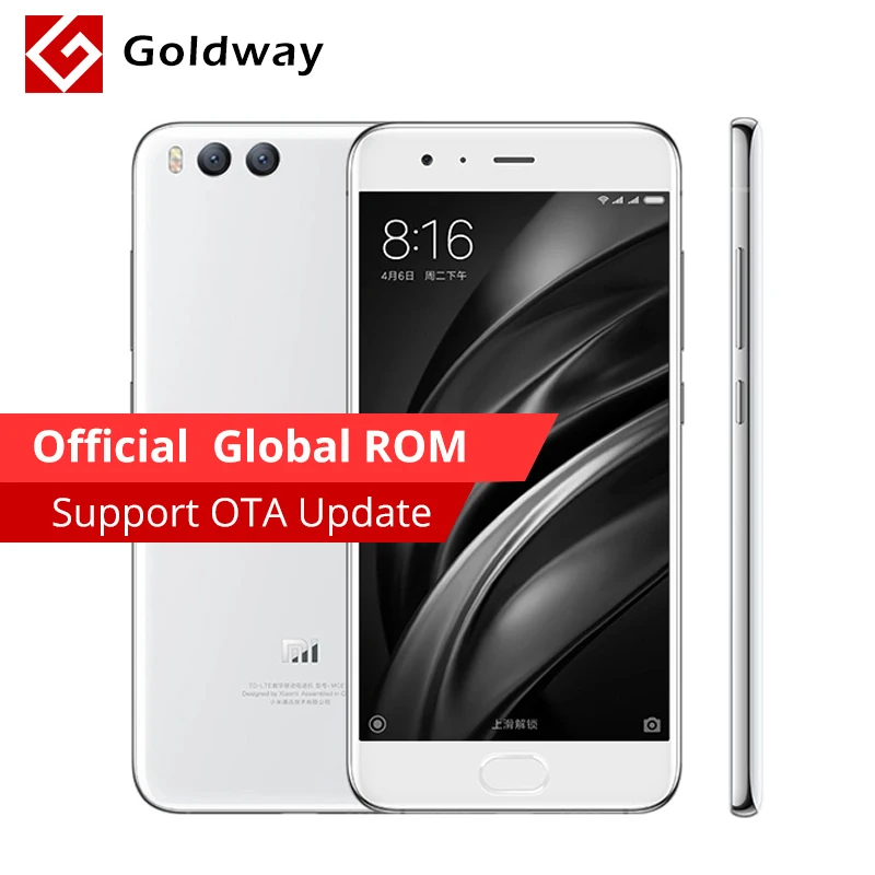 Цена за Оригинал xiaomi mi 6 ми 6 6 ГБ ram 64 ГБ rom мобильный телефон snapdragon 835 octa ядро 5.15 "12MP Двойная Камера Четыре Стороны Изогнутые Тела Цена за Оригинал xiaomi mi 6 ми 6 6 ГБ ram 64 ГБ rom мобильный телефон snapdragon 835 octa ядро 5.15 "12MP Двойная Камера Четыре Стороны Изогнутые Тела