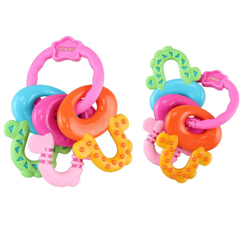 Baby Infant Teether Hand grasp Toy molar Eco Friendly Develop