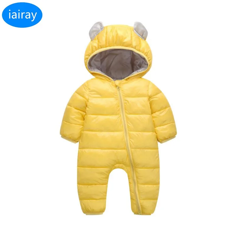 

iairay baby winter rompers newborn thermal outerwear baby girl snowsuit baby boy jumpsuit thick warm overalls christmas gift