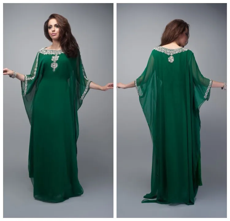 2015 à Long Caftan dubaï musulmane Kaftan Abayas arabe turc à vendre Robe de soirée Abayas pour femme islamique vêtements dans Robes de soirée de Mariages