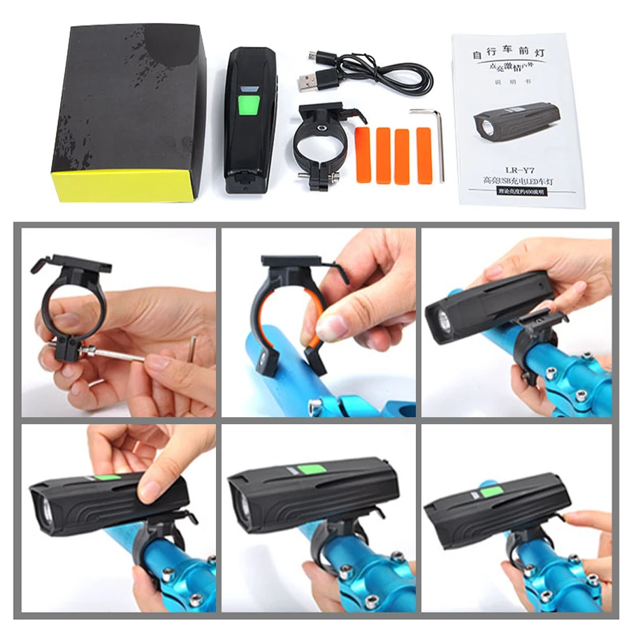 Discount NEWBOLER 2200 mAh 450 Lumen Bicycle Lantern XML-T6 LED Bright Bike Light Set USB Rechargeable Taillight MTB Bike Headlight Mount 5 Discount NEWBOLER 2200 mAh 450 Lumen Bicycle Lantern XML-T6 LED Bright Bike Light Set USB Rechargeable Taillight MTB Bike Headlight Mount 5
