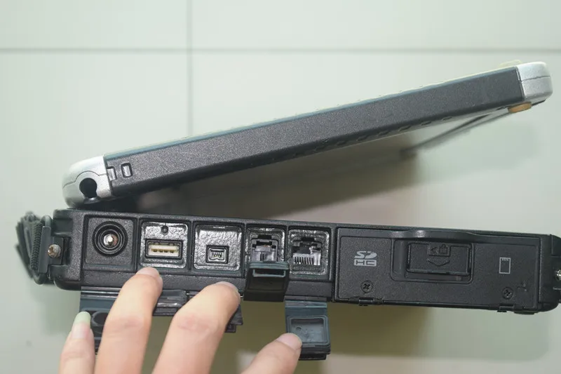 Авто Диагностический ноутбук для panasonic cf-19 сенсорный экран cf19 toughbook военный ноутбук 4 Гб ram вращающийся экран