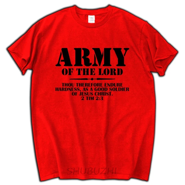 short sleeve valentine s christian army of the lord 2 timothy 23