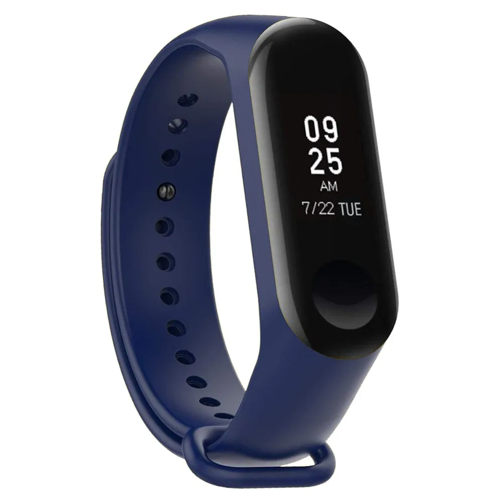 Honecumi 4 Pack Bracelet For Mi Band 3 Strap Sport Silicone Watch Wrist Band For Xiaomi Mi Band 3 Correa Smart Band Accessories (7)