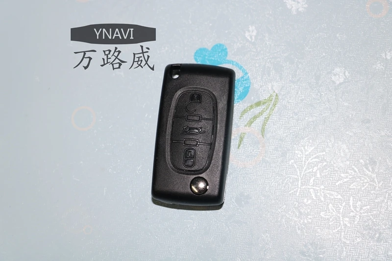 YNAVI 2 шт. VA2 лезвие 3 кнопки флип складной усовершенствованный корпус для ключей
