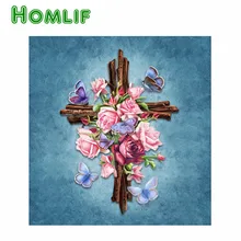 Мандала на заказ Алмазная Вышивка Бабочка 5D DIY Алмазная картина полный квадратный значок с вышивкой в виде ромба узор Фламинго коробка