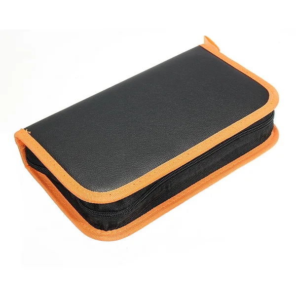 

Yellow Edges Tool Bag Electrician Canvas Repair Soldering Iron Chisel Roll Electrical Tools Utility Bag