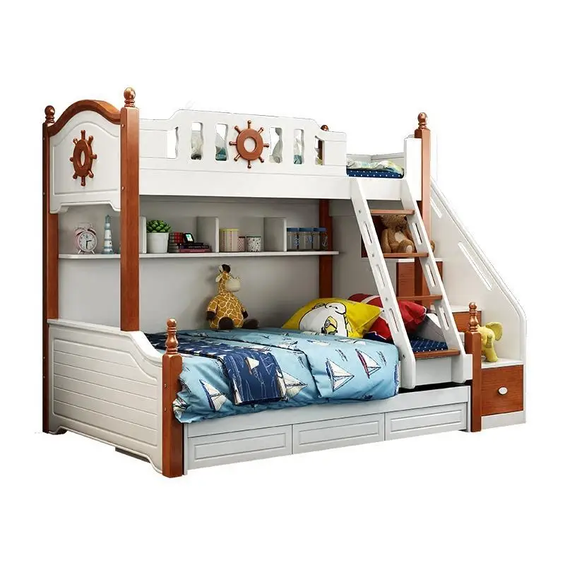 ميزون غرفة Tempat Tidur Tingkat المنزل مجموعة Mobilya Mobili لكل La كازا غرفة نوم الأثاث Mueble دي Dormitorio كاما سرير طبقي مزدوج