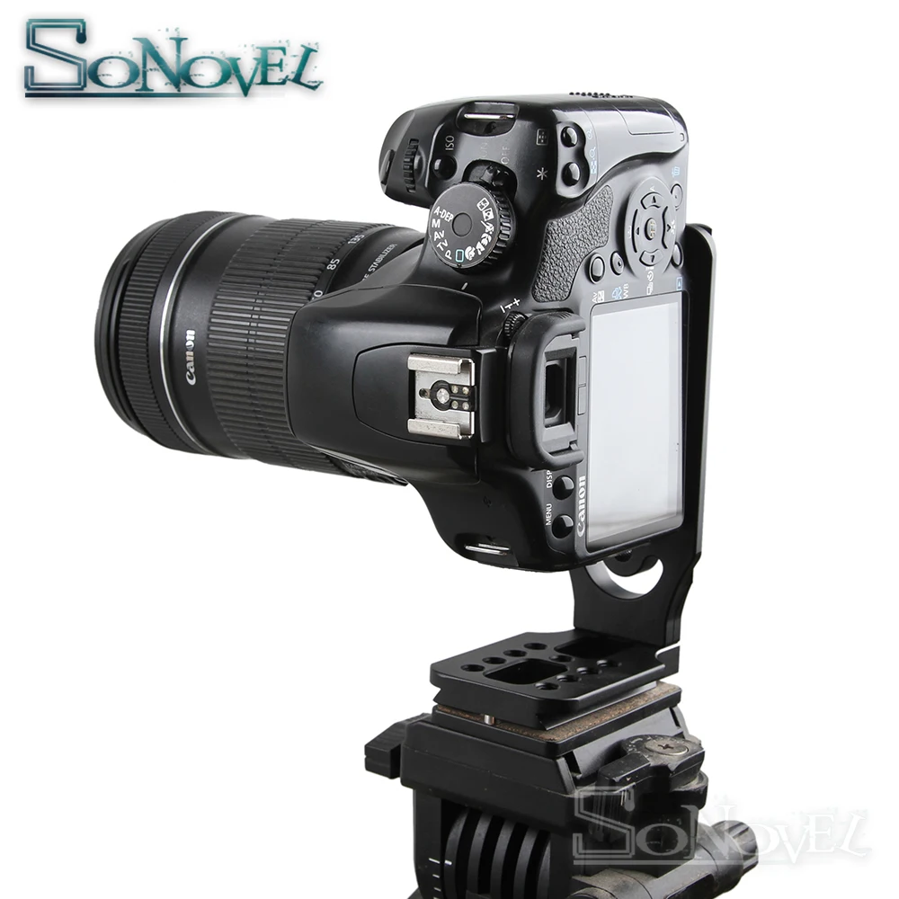 Более длинная версия быстросъемный кронштейн L формы для Canon EOS 5Ds 6D 7D Mark II 5D IV III