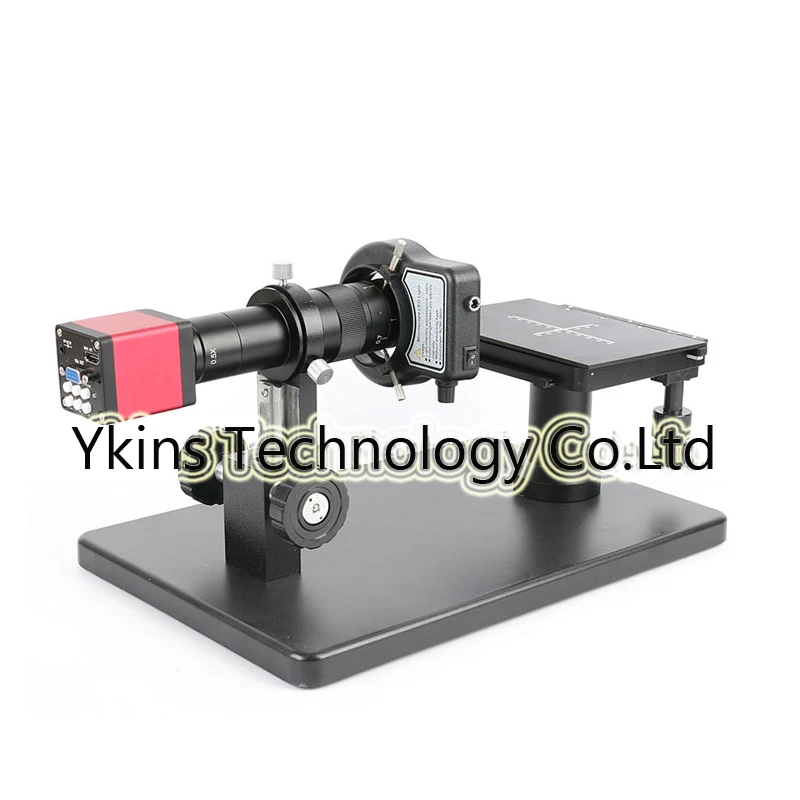 

HD 13MP VGA HDMI Digital Video Microscope Camera Kit + Horizontal Microscope Table Stand + 180X C-MOUNT Lens + 144 LED Light