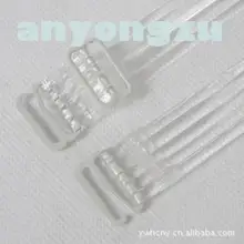 20 шт./партия, 1 см, новинка, летний, популярный, прозрачный, в полоску, невидимый, женский, сексуальный бюстгальтер, на бретелях, женская одежда, аксессуары