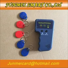 Перезаписываемый брелок для ключевая цепь брелок 125 кГц EM4100 EM410X ID карты портативный Дубликатор RFID писатель Дубликатор+ 5 шт. перезаписываемая карточка