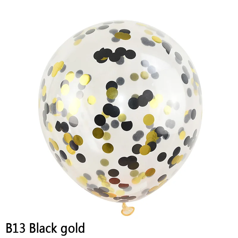 7 Tubes Balloon Stand Balloon Holder Column Confetti Balloons Plastic Ballon Stick Baby Shower Kids Birthday Wedding Xmas Decor - Цвет: 5pc 12inch B-Gold