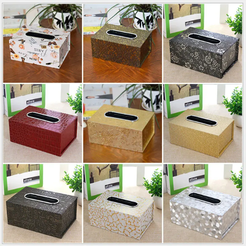 Napkin Boxes Car Napkin Tissue Case Toilet Bathroom Tissue Canister