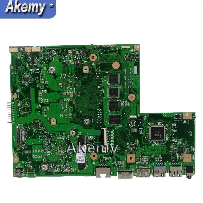 Akemy X540UP Материнская плата ноутбука X540UP X540U A540U R504U материнская плата i5-7200 4 Гб Оперативная память