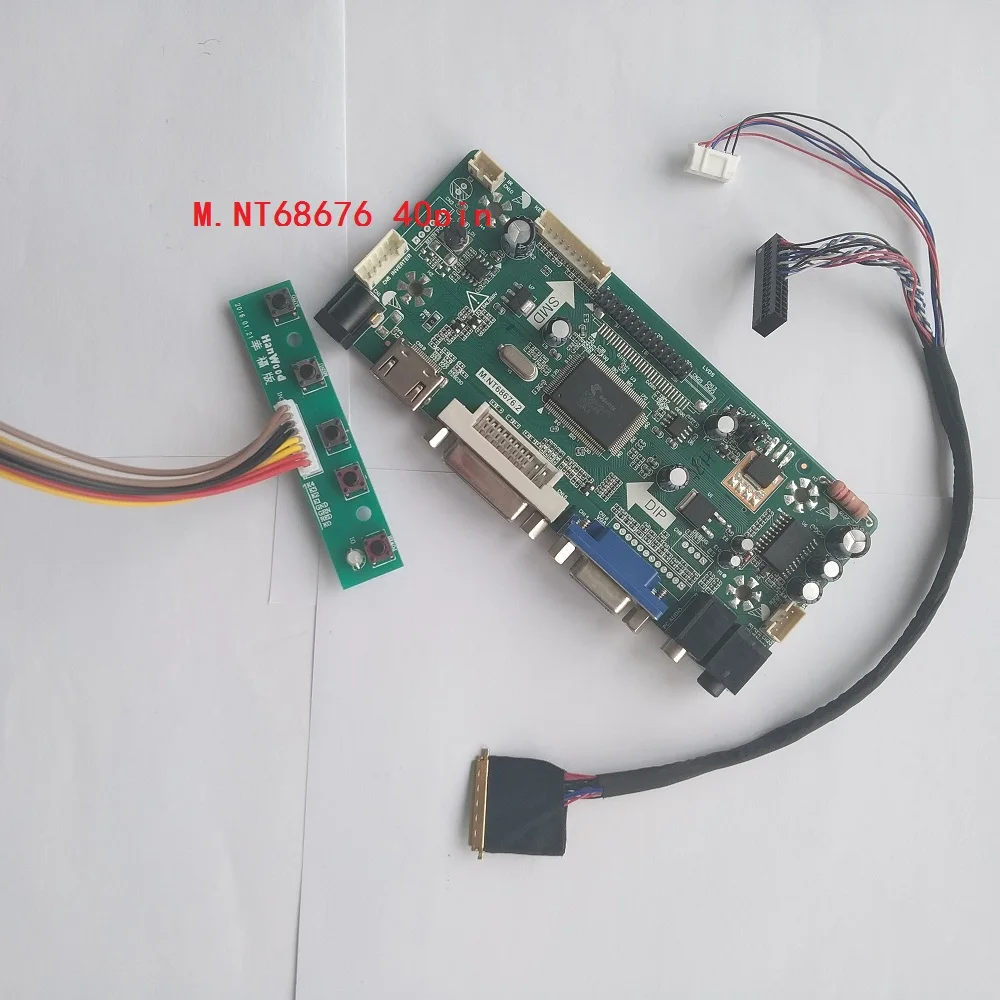 Комплект для дисплея LTN156AT35-P01 панели 15," экран 1366X768 lcd светодиодный HDMI плата контроллера VGA Аудио DVI DIY монитор LVDS