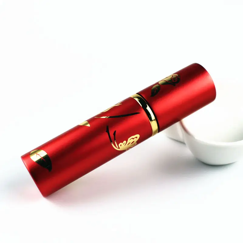 Beli 1 PC Kualitas Tinggi Mewah 10 Ml Logam Parfum Botol Aluminium Isi Ulang Alat Penyemprot Portabel Botol Semprot Kosong