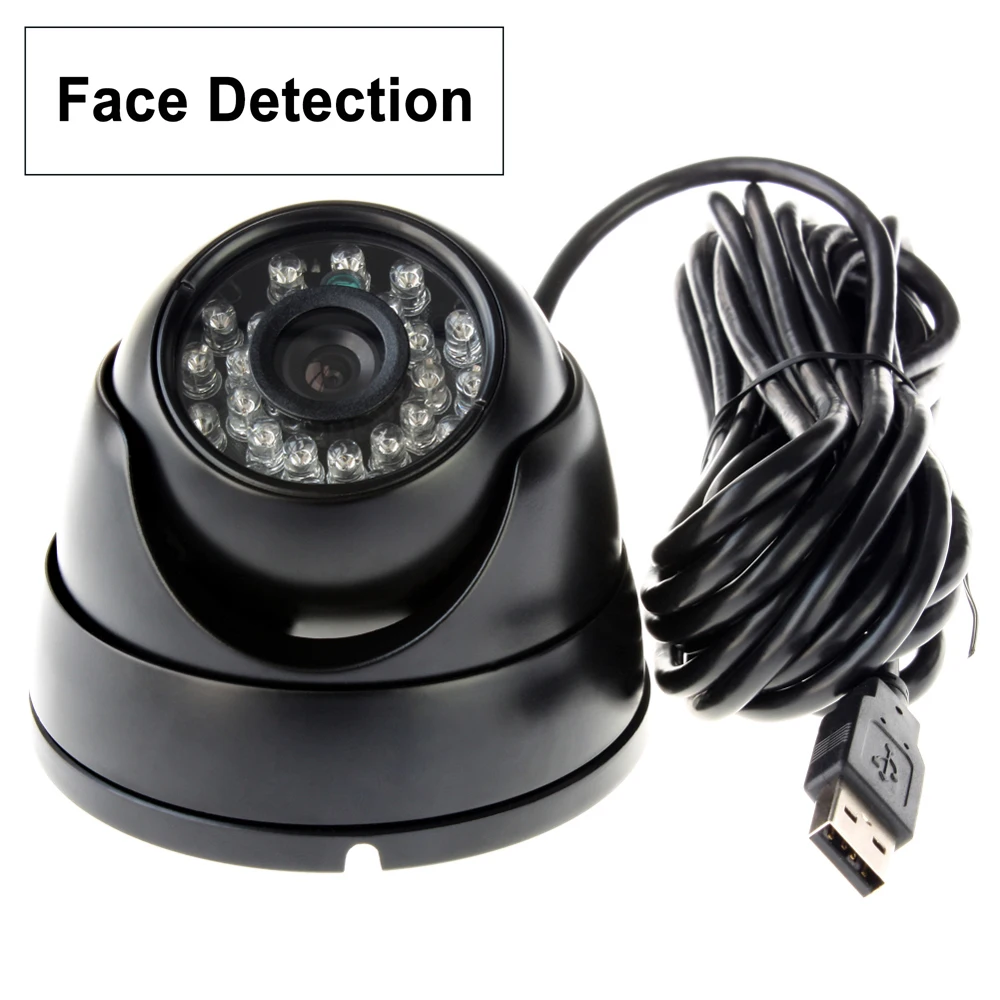 ELP Professional Software Face Detection USB Dome Camera For Home