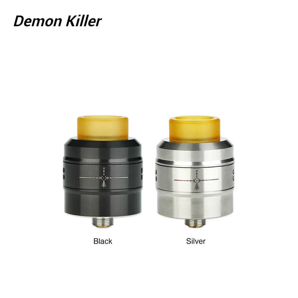 

Original Demon Killer Sniper RDA Tank 25mm RDA Squonker Rebuildable Drip Atomizer w/ BF Pin Dual Coil for Vape Mod vs Drop RDA