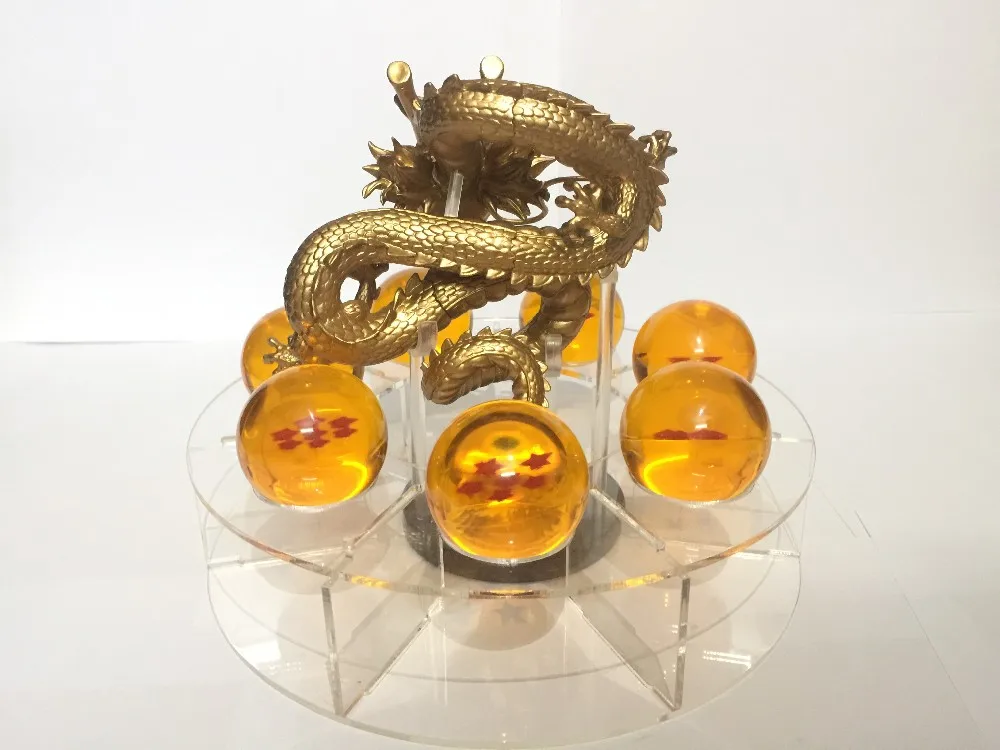 Dragon ball Z Shenron ПВХ фигурка figuas dbz dragon ball z модель игрушки шары дракона+ 7 шт. пвх шары+ полка Стрекоза DIY53