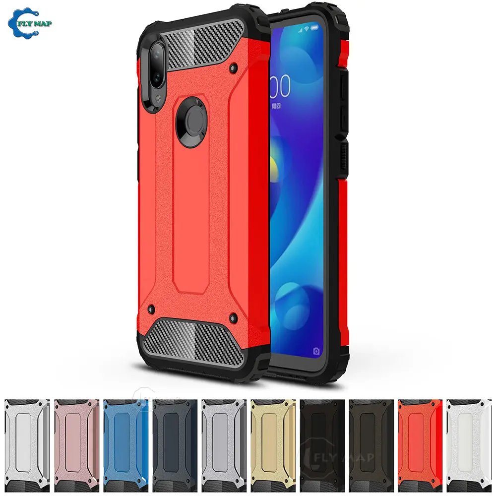 

Armor Case For Xiaomi Mi PLAY Miplay Silicon Protection Phone Cover Coque Capa Bag M1901F9T M1901F9E