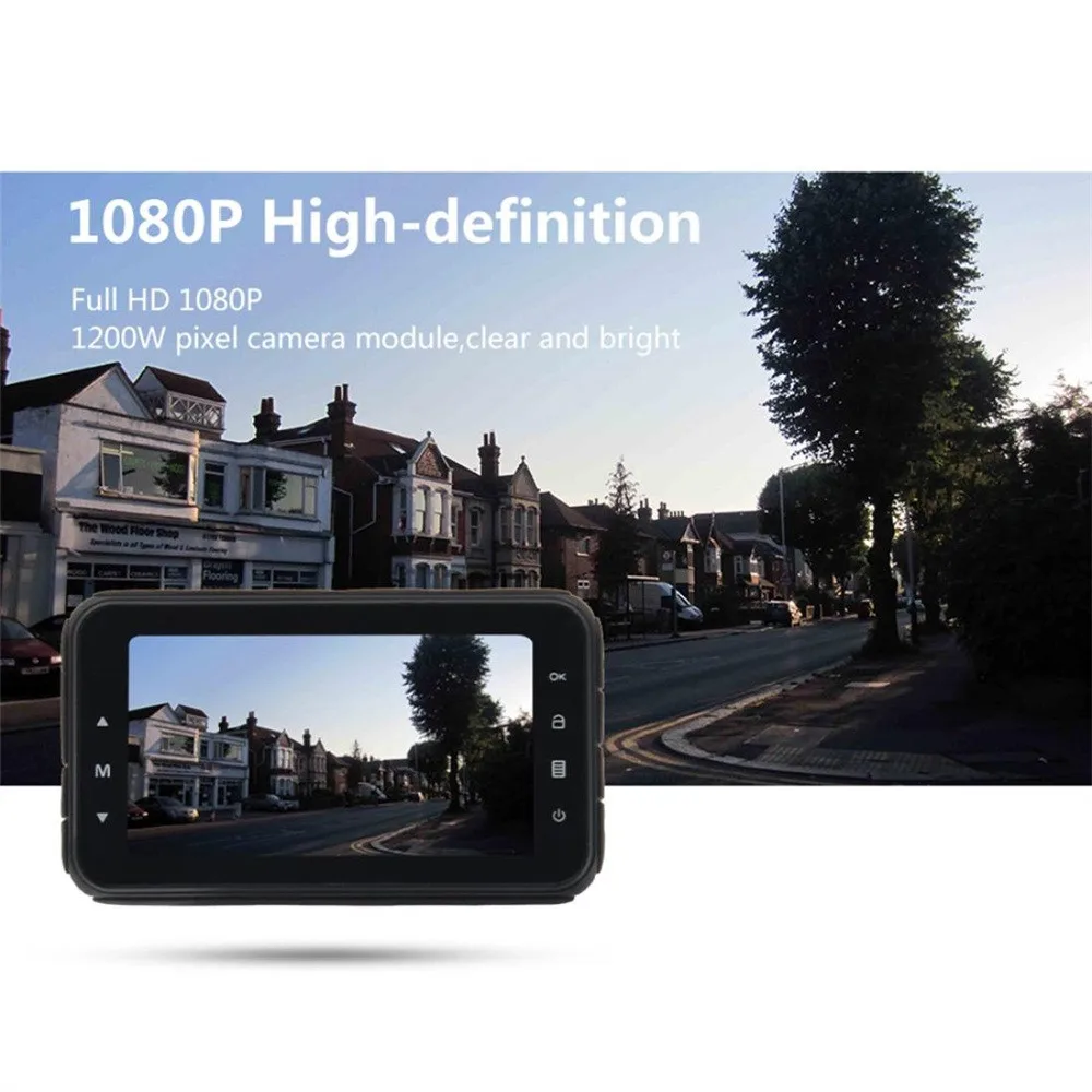 3 ''Full HD 1080 P видео камера регистраторы приборная панель с видеорегистратором g-сенсор Z1030 челнока