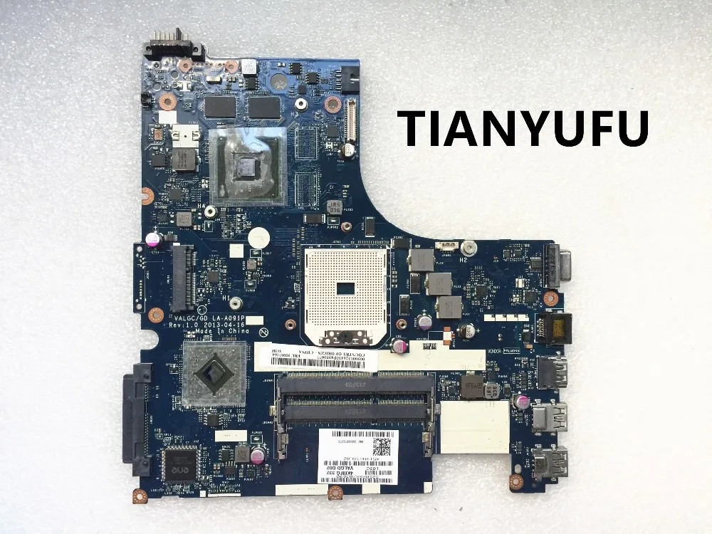 Совершенно новая материнская плата VALGC_GD LA A091P для ноутбука Lenovo G505S AMD HD 8450G 8570M 2G