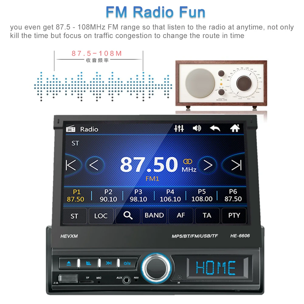 LTBFM 2 Din автомобильное радио Bluetooth Зеркало Ссылка 2din автомобильный мультимедийный плеер сенсорный экран Выдвижной MP5 плеер USB аудио стерео автомобиль