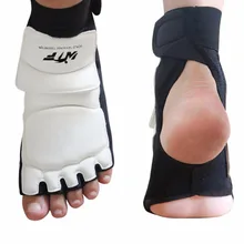 Тренинг Тхэквондо/саньда/Бокс ног комплект костюм из 2 предметов для детей и взрослых гетрах задней половины относится к парировать игры