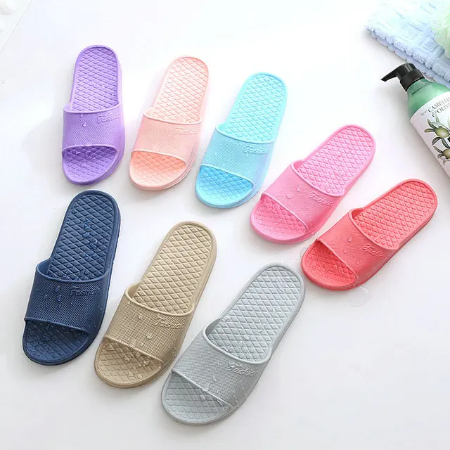 New Style Mens Eva Foam Sole Beach Slippers Casual Anti-slip Hotel Indoor Waterproof Bathing Couple Slipper Slides Plus Size (13)
