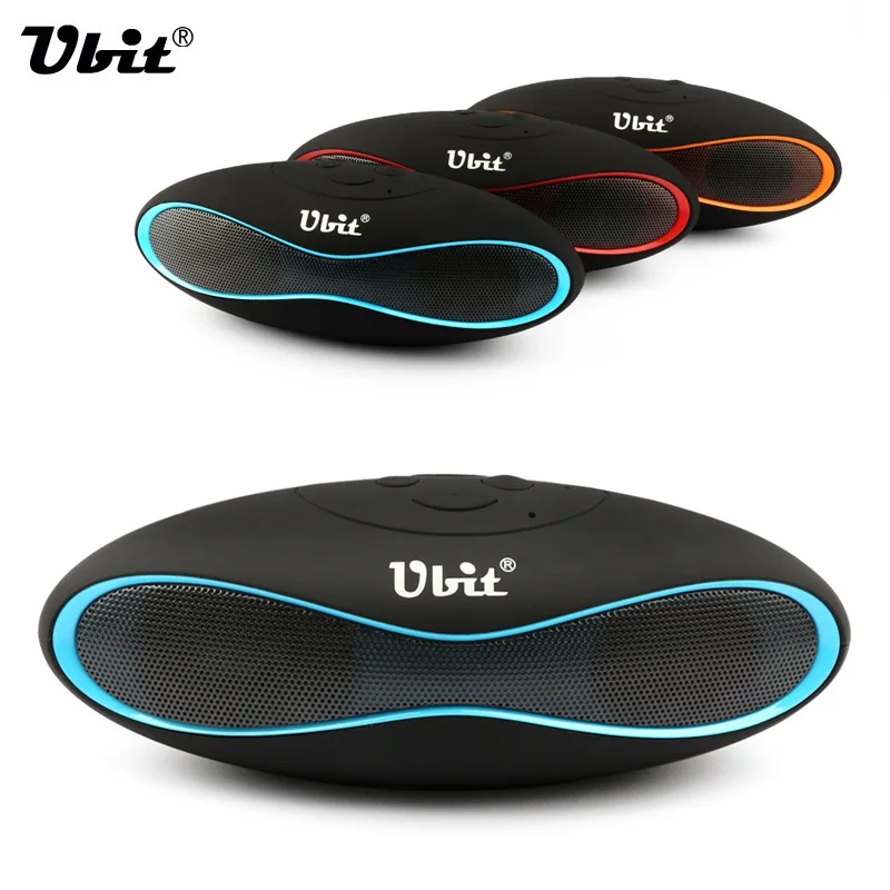 Ubit New Arrive Mini Portable Speaker Wireless Bluetooth Speakers FM with Strong Bass Portable Audio Player Support TF Card