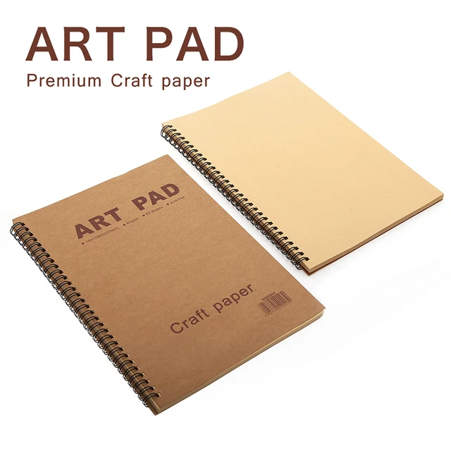 ART PAD 16K 60 Sheet Sketch Book Notebook 80gsm Craft Paper Stationery