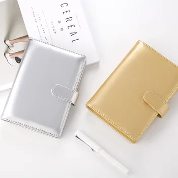 

TUTU Lovedoki Foil Gold Notebook 2018 A6 Planner traveler's notebook Personal diary gift stationery store school supplies G0002